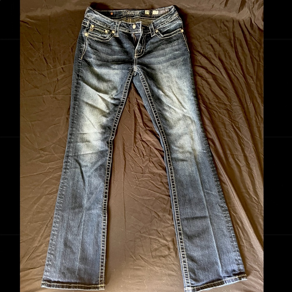 Miss Me Mid-Rise Bootcut Jeans